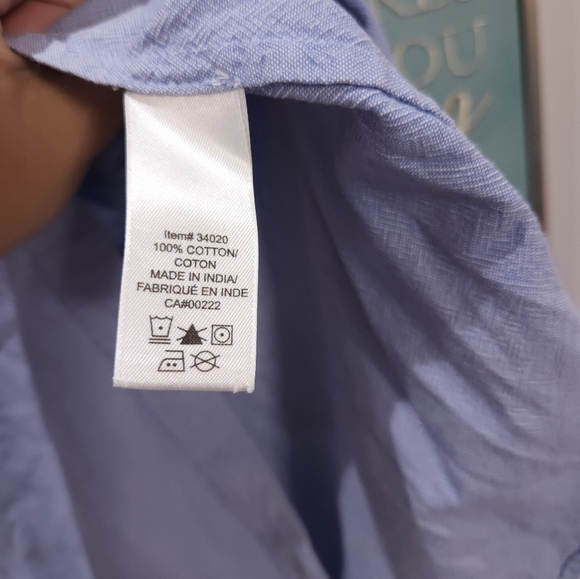 Blue Jess Button down shirt - Picture 8 of 11